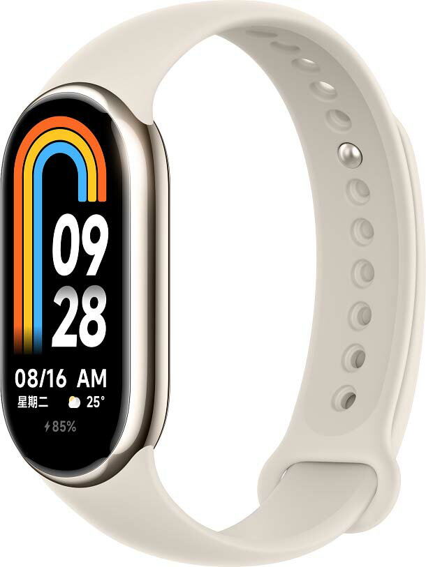 シャオミ スマートウォッチ メンズ Xiaomi シャオミ スマートウォッチ Xiaomi Smart Band 8 Gold BHR7166GL ゴールド