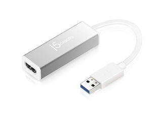 j5 create USB3.0 to HDMI ディスプレイアダプター シルバー JUA355 j5 create USB3.0 to HDMI ディスプレイアダプター シルバー JUA355
