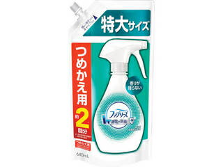 P&G プロクターアンドギャンブル ファブリーズ 布用 W除菌 つめかえ 特大サイズ 640mL 消臭スプレー 687171