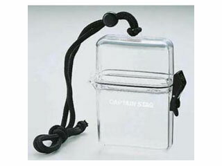 キャプテンスタッグ CAPTAIN STAG 防水クリアケース　（クリア）　 M-9357