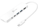 j5 create USB-C 7in1 スリム マルチアダプター JCD373