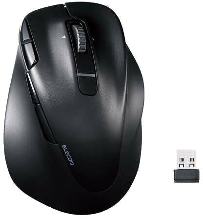 ELECOM エレコム 右手専用マウス/EX-G PRO/XLサイズ/Bluetooth/無線2.4GHz/チルトホイール/抗菌/静音 M-XGXL50MBSKBK ELECOM エレコム 右手専用マウス/EX-G PRO/XLサイズ/Bluetooth/無線2.4GHz/チルトホイール/抗菌/静音 M-XGXL50MBSKBK