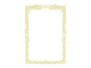 ササガワ/タカ印 OA賞状用紙100枚入 B5横書 白 10-1151 白上質賞状用紙・横書き