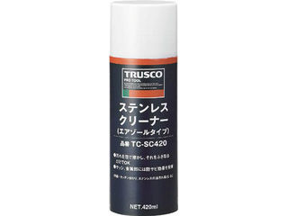 TRUSCO トラスコ中山 ステンレスクリーナー 420ml TC-SC420(4)