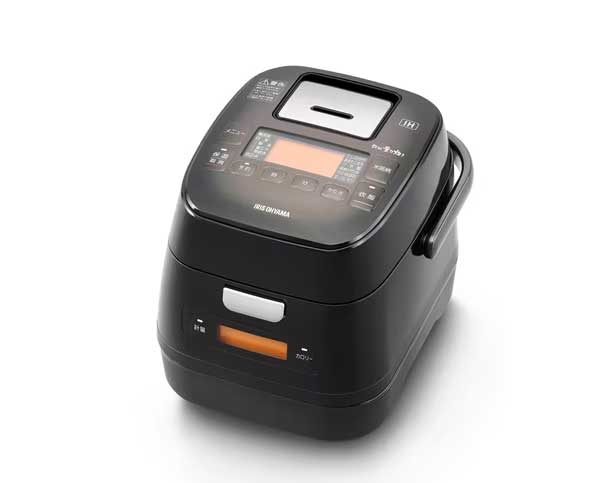 IRIS OHYAMA アイリスオーヤマ RC-IM30-B ブラック 分離式量り炊きIHジャー炊飯器 3合