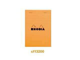 RHODIA/ロディア ブロックロディアNo.13 方眼 オレンジ CF13200