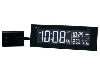 SEIKO セイコークロック DL305K 交流式デジタル カラーLED表示 目ざまし時計 【新生活】