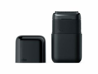 Braun/ブラウン M-1012　Braun mini モバイル 電気シェーバー(ブラック)