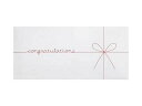 MARUAI/マルアイ ギフト券袋 congratulations ホワイト GF-CW