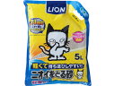 LION PET ライオン商事 ニオイをとる砂 軽量タイプ 5L