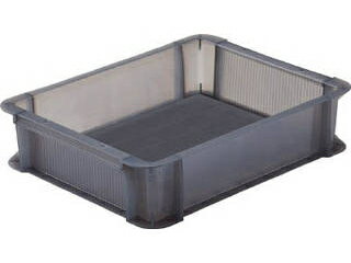 TRUSCO/トラスコ中山 スケルトンカラーコンテナ 6L 黒 TSK-6BK