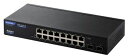 ELECOM エレコム 法人向けスイッチングハブ/WEBスマート/Giga/16ポート/3年保証 EHB-SG2C16