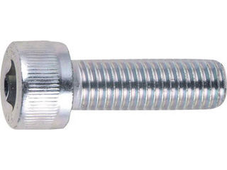 TRUSCO/トラスコ中山 六角穴付ボルト三価 白 全ネジ M5X10 34本入 B730-0510