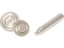 TRUSCO トラスコ中山 両面ハトメパンチ用交換コマ 12mm THP-K12N(4)