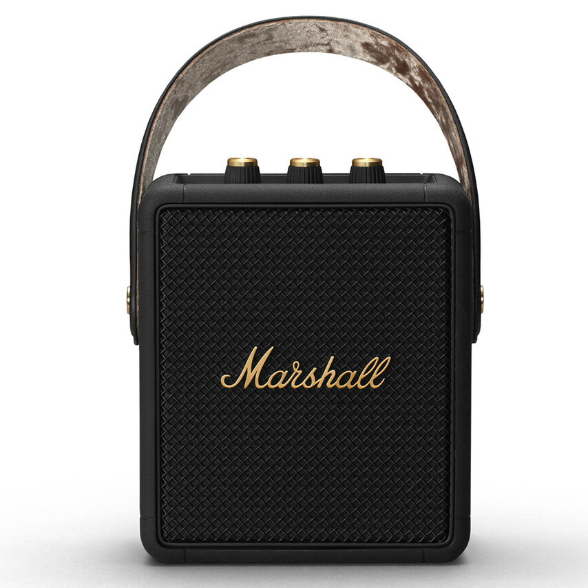 STOCKWELL2BLK-BRASS マーシャル Bluetooth対応 ポータブルスピーカー STOCKWELL II（BLACK＆BRASS） Marshall II