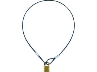 SHIMIZU 清水 SOL ワイヤー&パドロックシリンダー錠タイプ 545mm 1280-30S