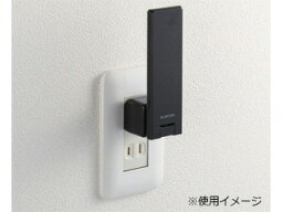 ELECOM エレコム 11ac対応無線LAN中継器 867+300Mbps/超薄型/ブラック/小型モデル WTC-1167US-B