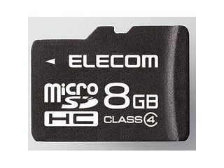 法人専用 microSDHCメモリカード Class4 8GB スマートフォンやタブレットの写真・ムービーを保存するのに最適！ MF-MSD008GC4/H