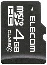 ELECOM GR MicroSDHCJ[h/f[^T[rXt/Class4/4GB/@lp MF-MSD004GC4/H