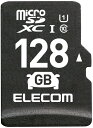 ELECOM GR microSDXCJ[h/ԍڗp/ϋv/UHS-I/128GB MF-DRMR128GU11