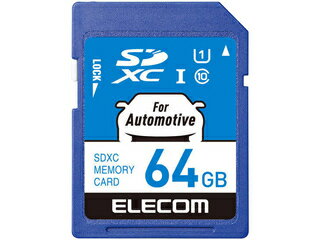 ELECOM GR SDXCJ[h ԍڗp ϋv UHS-I 64GB MF-DRSD064GU11