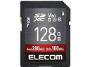 ELECOM GR SDXCJ[h f[^T[rXt UHS-II V60 128GB MF-FS128GU23V6R