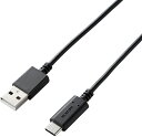 ELECOM エレコム スマートフォン用USBケーブル/A-C/1.0m/ブラック MPA-AC10BK(2)