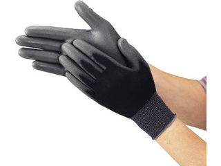 TRUSCO トラスコ中山 ウレタンフィット手袋 黒 Sサイズ TUFG-BS