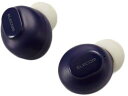 ELECOM エレコム Bluetoothイヤホン/完全ワイヤレス/AAC対応/低遅延モード/ネイビー LBT-TWS16NV(2)