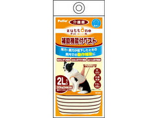 体力・筋力が低下したときの室内での動作補助に。便利な3つの補助ベルト付(歩行補助ベルト・おすわり補助ベルト・起き上がり補助ベルト)。背中ファスナーで着脱簡単。お手入れしやすいコットン素材使用。抗菌・アンモニア消臭の通気性メッシュ素材使用(内側)【使用方法】※別売のおむつパッドとセットで使用してください。＜おむつパンツの装着方法＞(1)お腹側の端におむつパッド(別売)の端を合わせてセットしてください。※おむつパッドの詳しい使用方法についてはおむつパッドのパッケージ裏面をご覧ください。(2)おむつパンツのしっぽ穴にワンちゃんのしっぽを通します。※おむつパッドがずれていないか確認しながら装着してください。(3)おむつパンツの両サイドの面ファスナーをしめ過ぎないように順に留めます。※ワンちゃんの毛を巻き込まないように注意してください。(4)装着が完了したら、しっぽ穴を調節し、パッドとパンツにズレがないか確認しながら、おむつパンツがしっかりフィットするように調節してください。＜サスペンダーの装着方法＞(1)おむつパンツの装着後、サスペンダーの輪になっている部分にワンちゃんの頭を通します。※面ファスナーが付いている部分をお腹側にしてください。(2)サスペンダーの面ファスナーが付いている部分を、おむつパンツのお腹側にあるベルト通しヒモに通します。※ワンちゃんの毛を巻き込まないように注意してください。(3)サスペンダーのホックが付いている部分を、おむつパンツの背中側にあるベルト通しヒモに通します。(4)お腹側にあるサスペンダーの面ファスナーで緩みがなくなるように調節してください。※ワンちゃんの首がしまり過ぎていないか確認してください。【諸注意】本品は犬のおむつパンツ専用です。他の用途には使用しないでください。必ず別売の専用おむつパッドをセットして使用してください。使用前に破損箇所がないかを必ず確認してください。傷みが目立ち始めたら新しい製品に買い替えてください。犬の健康状態を確認のうえ、使用してください。サスペンダーは内面の装着方法以外では使用しないでください。万一、異常が見られた場合は直ちに使用を中止し、獣医師に相談してください。汚れたおむつパッドは、すぐに取り替えてください。犬が嫌がる場合は、無理に使用しないでください。犬がおむつパンツやおむつパッドをかんだり、引っかいたりしないように注意してください。幼児・子供には使用させないでください。火気や水気のそばでの使用や保管はしないでください。幼児・子供・ペットのふれない所に保管してください。 商品情報 材質表地：綿100％、裏地：ポリエステル100％、パイピング：綿100％適応サイズ(胸囲)55〜60cm適応サイズ(胴囲)63〜67cm前足まわりサイズ〜45cm適応種中型犬(ブルテリア・ボーダーコリー等)適応体重20kgまで原産国または製造地中国 210439000　