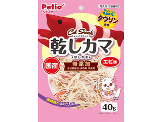 Petio ペティオ キャットSNACK 乾しカマ エビ味 40g