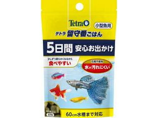 ・5日間まで安心お出かけ、小型用留守番フード。・魚に必要な栄養素を長時間補給するフードです。・独自の製法により、周りから少しずつ柔らかくなるため、お魚が自由に食事できます。※石膏不使用で、溶けた石膏が散らかったり、水質を悪くすることがありません。 商品情報 原材料植物性蛋白質、ミネラル類、野菜類、シュリンプミール、油脂、酵母、ビタミン類保証成分粗蛋白質35.0％以上、粗脂肪7.0％以上、粗繊維2.5％以下、粗灰分28.0％以下、水分10.0％以下エネルギー243kcal/100g賞味期限36ヶ月原産国または製造地ドイツ 819681000　