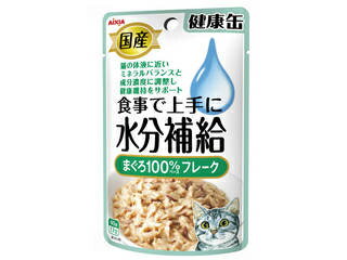 AIXIA アイシア 国産 健康缶パウチ 水分補給 まぐろフレーク 40g