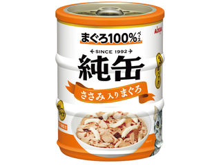 まぐろの白身肉と赤身肉のコンビネーションが味わえるゼリータイプ。ビタミンE配合。 商品情報 原材料マグロ、鶏ささみ、オリゴ糖、増粘多糖類、ビタミンE保証成分たんぱく質8.6％以上、脂質0.4％以上、粗繊維0.1％以下、灰分1.9％以下、水分89.4％以下エネルギー28kcal/缶賞味期限36ヶ月原産国または製造地タイ 072665000　