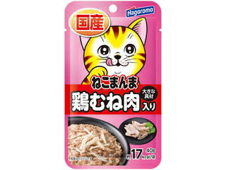 Hagoromo はごろもフーズ ねこまんまパウチ 鶏むね肉入り 40g