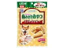 LION PET ライオン商事 PETKISS ワンちゃんの歯みがきおやつ ソフトクッキー プレーン 60g