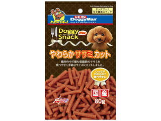 DoggyMan ドギーマンハヤシ ドギスナックバリュー やわらかササミカット 80g 1