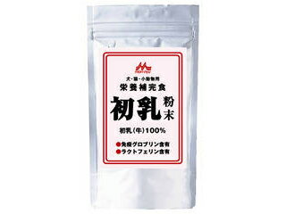 ・良質な初乳(牛)由来100％の粉末で、特殊な加工技術により溶解性に優れています。・健康な免疫機能をサポートする抗体、免疫グロブリンを20％含有しています。・生体防御に重要な役割を持つたんぱく質の一種、ラクトフェリンを含有しています。・ビフィズス菌の増殖を促進するラクチュロース(ミルクオリゴ糖)を含有しています。・良質なミルクたんぱく質(カゼイン+ホエー)と種々のミネラルを含有しています。・体の健康維持をサポートするミルクセラミド、ラクトアルブミンを含有しています。・吸収性に優れたミルクカルシウムを含有しています。◆◆◆給与方法：1日に与える給与量の目安(g)：添付スプーンすり切り1杯はミルク約3g、水6.5ml超小型犬(〜5kg)：体重1kg当り/2.5g、小型犬(〜10kg)：体重1kg当り/2.0g、中型犬(〜20kg)：体重1kg当り/1.5g、大型犬(〜30kg)：体重1kg当り/1.5g、超大型犬(31kg〜)：体重1kg当り/1.5g 商品情報 原材料初乳(牛)分類栄養補完食保証成分たんぱく質58％以上、脂質0.5％以上、粗繊維1.0％以下、灰分10.0％以下、分7.0％以下、免疫グロブリン20％含有、乳糖24％含有給与方法給与量の目安(1日当り)、犬・猫・小動物それぞれ体重1kg当り1.5g以下(添付スプーンすり切り2杯で約1.5gです)。使用方法特殊な加工技術により溶解性に優れています。フードに混ぜるか、温湯で溶解して与えてください。賞味期限24ヶ月原産国または製造地フランス 014463000　