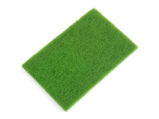 SK11 ナイロンタワシ 中荒目 黄緑 #240