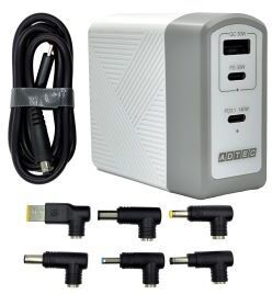 ADTEC アドテック 140W出力GaN搭載 USB-C PD3.1充電器+マルチプラグProケーブルセット APD-A140AC2-wMPro-WH ホワイト