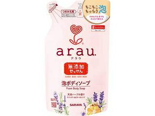 SARAYA サラヤ アラウ． 泡ボディソープ つめかえ用 450mL