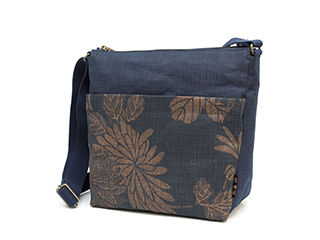 YAMACO ヤマコー 藍渋染 ビスケット舟底ショルダ IZ22 #87125