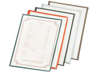 Aim えいむ クリアテーピング　メニューブック　TA−44　ブラック