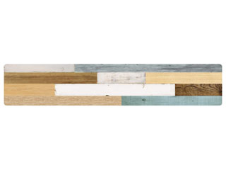 Bestco ベストコ キッチンマット　45×220cm　ミックスウッド ライト　さらっと拭ける ぷにぷに触感　ND-9873(3)