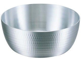 NAKAO 中尾アルミ製作所 アルミ 打出 ヤットコ鍋(目盛付)21cm