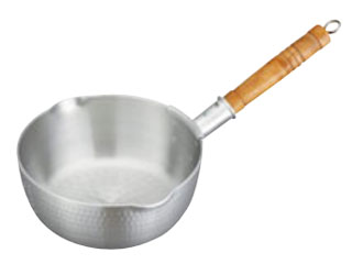 NAKAO 中尾アルミ製作所 アルミ打出 ヤットコ雪平鍋 19．5cm