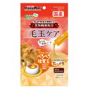 ・手軽に毎日健康習慣。国産鶏むね肉をたっぷり使ったおいしいピューレです。・たっぷり使った国産鶏むね肉の濃厚なおいしさ。・食物繊維が毛玉を押し出し、スムーズな排泄をサポートします。・おやつやごほうびに、また毎日のフードにかけるなど、幅広く使用できる便利な使い切りタイプです。・着色料・発色剤不使用。■原材料鶏肉(胸肉、チキンパウダー)、調味料、増粘安定剤(加工でん粉、増粘多糖類)、食物繊維(セルロース)、ビタミンE■保証成分粗たん白質3.0％以上、粗脂肪0.1％以上、粗繊維3.0％以下、粗灰分1.5％以下、水分95.0％以下 商品情報 エネルギー48kcal/100g賞味期限24ヶ月原産国または製造地日本 208728000