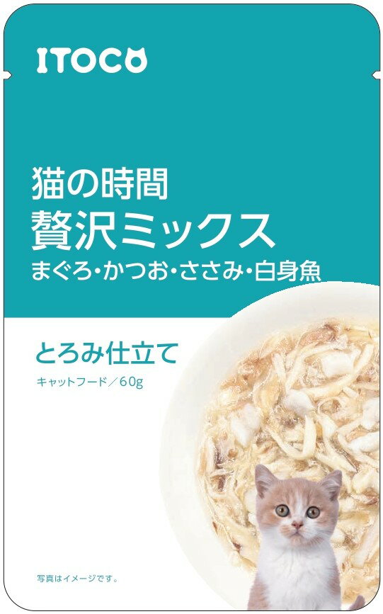 ITO イトウアンドカンパニーリミテッド 猫の時間 まぐろ・かつお・ささみ・白身魚 60g