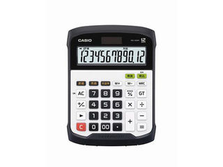 CASIO/カシオ 【防水・防塵電卓】デスクトップタイプ（12桁） WD-320MT