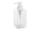 ECHO エコー金属 PETポンプボトル300ml 角型(クリア)